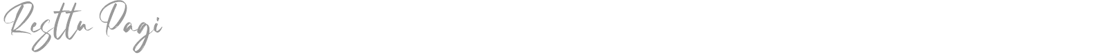 Resttu Pagi font preview